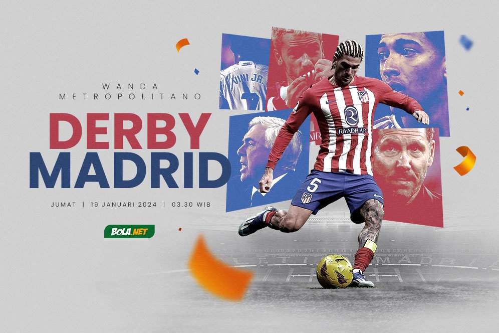 Prediksi Atletico Madrid vs Real Madrid 19 Januari 2024