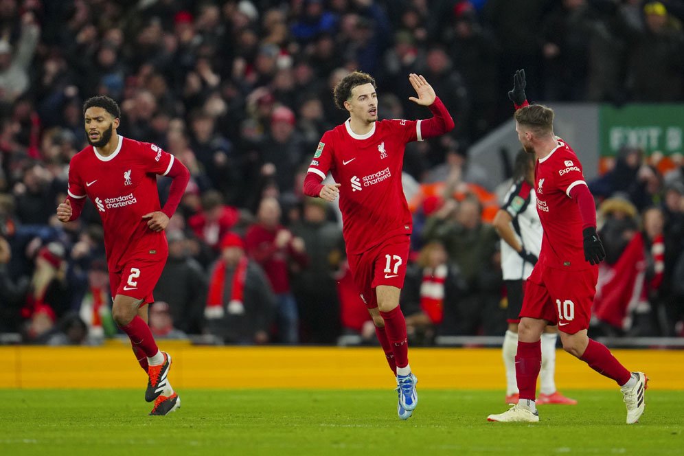 Link Nonton Live Streaming Gratis Semifinal Carabao Cup Fulham vs Liverpool di Mola