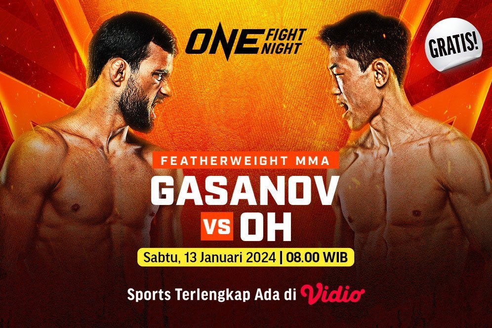Link Live Streaming ONE Championship ONE Fight Night 18 di Vidio, 13 Januari 2024 Link Live Streaming ONE Championship ONE Fight Night 18 di Vidio, 13 Januari 2024