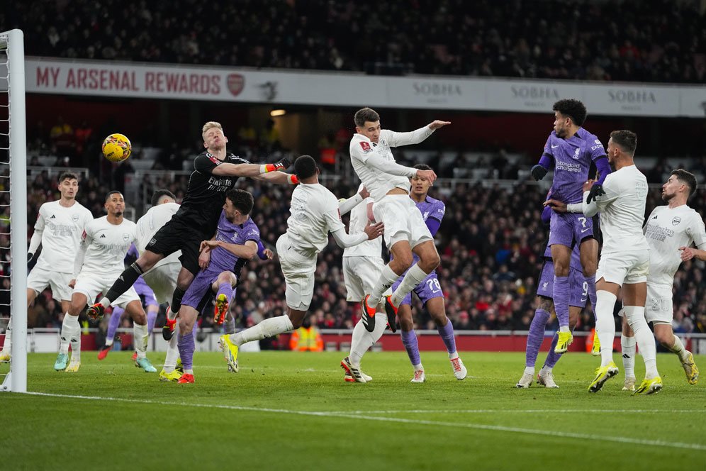 Hasil Pertandingan Arsenal vs Liverpool: Skor 0-2