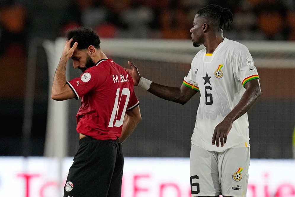 Hasil Piala Afrika 2023: Mohamed Salah Cedera, Mesir Bermain Imbang 2-2 Lawan Ghana