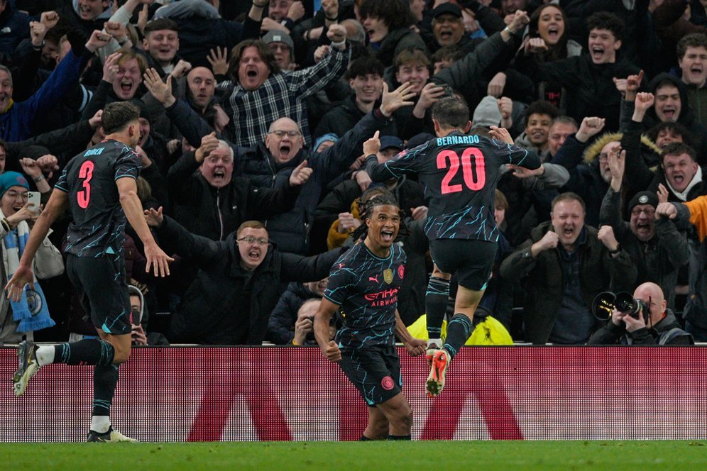 Hasil Tottenham vs Manchester City: Skor 0-1