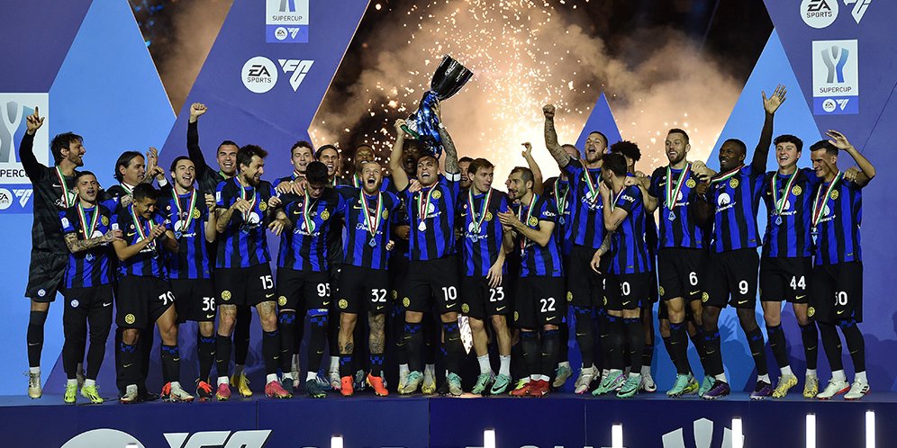 Inter Milan Juara Supercoppa Italiana Bola Net   Inter Milan Supercop 57170f5 