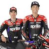 Foto: Aprilia Racing Akhirnya Pamerkan Corak Motor RS-GP Jelang MotoGP 2024