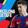 Link Live Streaming La Liga Barcelona vs Getafe 24 Februari 2024 di Vidio