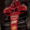 Foto: Merah Menyala, Ini Dia Corak Mobil SF-24 Scuderia Ferrari di Formula 1 2024