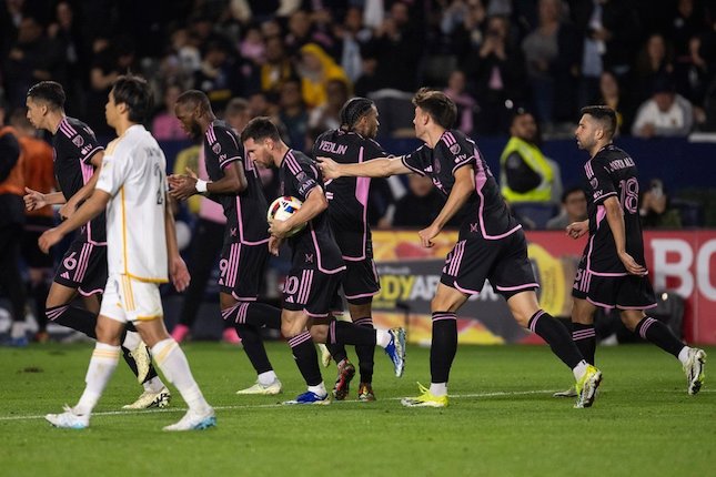 Gol Pertama Messi di MLS 2024