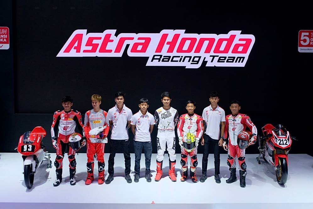 Demi Merah Putih! Astra Honda Umumkan 11 Pembalap Indonesia di Ajang Balap Internasional