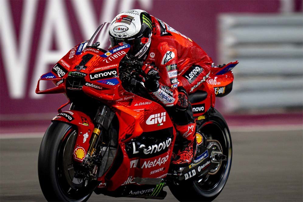 Hasil Hari Kedua Tes Pramusim MotoGP Qatar 2024: Duet Ducati Berkuasa, Marc Marquez Mendekat