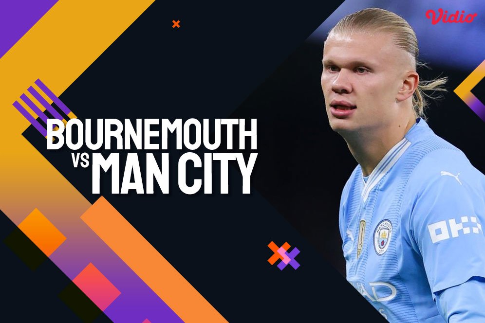 Link Live Streaming Premier League Bournemouth vs Man City 25 Februari 2024 di Vidio, Tayang SCTV