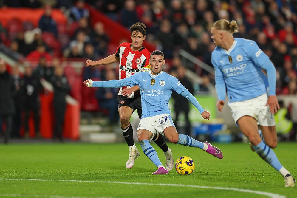 Hasil Brentford vs Manchester City: Skor 1-3 Hasil Brentford vs Manchester City: Skor 1-3