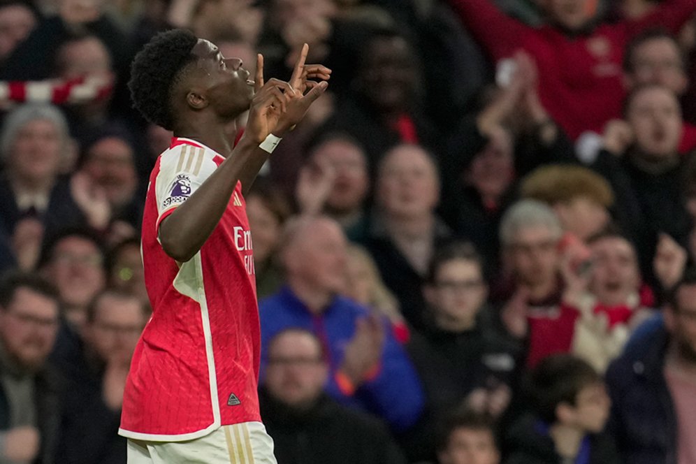 Tantang West Ham, Bukayo Saka Bisa Perkuat Arsenal