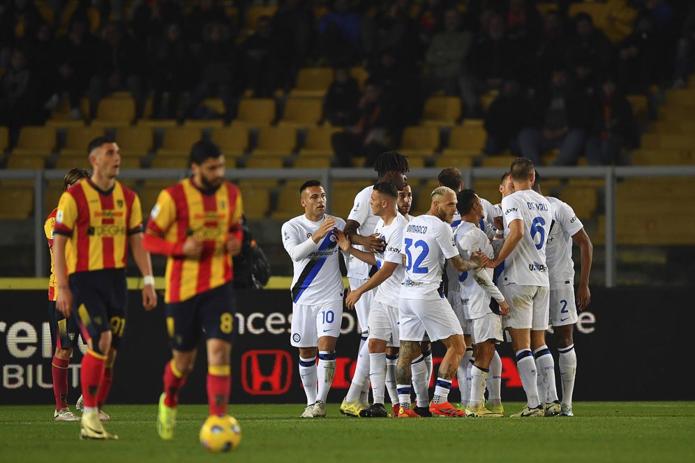 Hasil Lecce vs Inter Milan: Skor 0-4