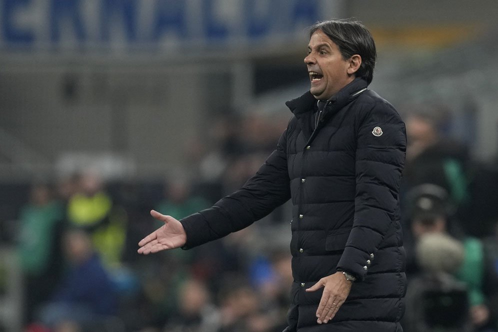 Dikartu Lawan Juventus, Simone Inzaghi Absen di Roma vs Inter