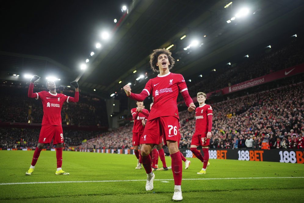 Cakep! Bikin Gol Barengan, Duo Bocil Liverpool Ini Catatkan Rekor Baru