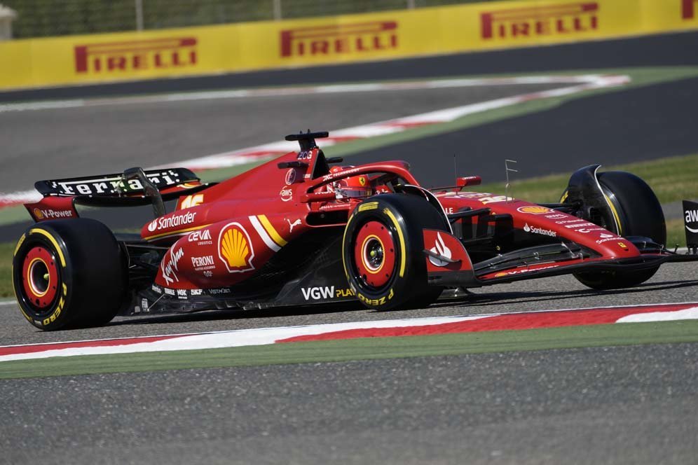 Charles Leclerc dan Ferrari Giliran Tercepat di Hari Ketiga Tes Pramusim Formula 1 Bahrain 2024