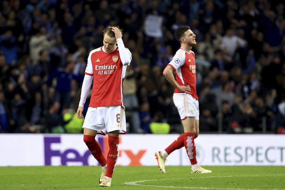 Ditekuk Porto, Arsenal Janji Tampil Beda di Laga Kandang