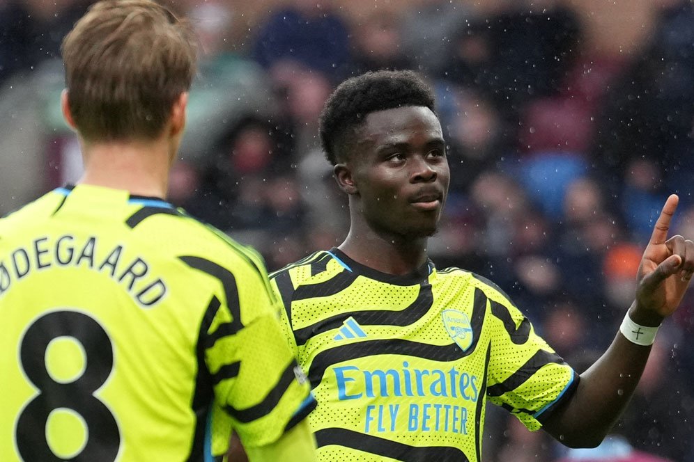 Man of the Match Burnley vs Arsenal: Bukayo Saka