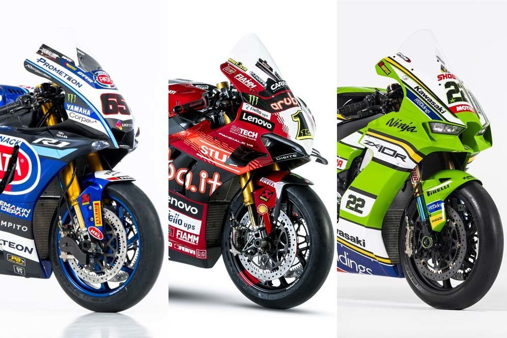 Galeri Foto Kompilasi Corak Motor WorldSBK 2024: Motor Siapa Nih yang Paling Keren?