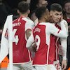 Hasil Arsenal vs Brentford: Skor 2-1