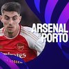 Prediksi Arsenal vs Porto 13 Maret 2024