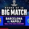 Link Siaran Langsung Liga Champions: Barcelona Vs Napoli di Vidio, 13 Maret 2024