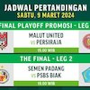Link Siaran Langsung Pegadaian Liga 2 2023/2024 Final Leg 2 di Vidio, 9 Maret 2024 Link Siaran Langsung Pegadaian Liga 2 2023/2024 Final Leg 2 di Vidio, 9 Maret 2024