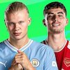 Siaran Langsung Liga Inggris Manchester City vs Arsenal, Minggu 31 Maret 2024 di Vidio