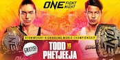Link Live Streaming ONE Championship: ONE Fight Night 20 di Vidio Akhir Pekan Ini