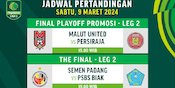 Link Siaran Langsung Pegadaian Liga 2 2023/2024 Final Leg 2 di Vidio, 9 Maret 2024