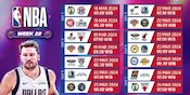 Jadwal Live Streaming Pekan 22 NBA 2023/2024 di Vidio, 18-24 Maret 2024 Jadwal Live Streaming Pekan 22 NBA 2023/2024 di Vidio, 18-24 Maret 2024