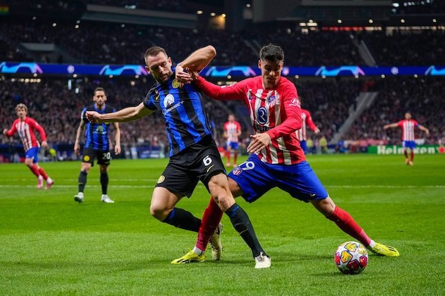 Hasil Atletico Madrid vs Inter Milan: Skor 2-1( agg. 2-2, pen. 3-2)