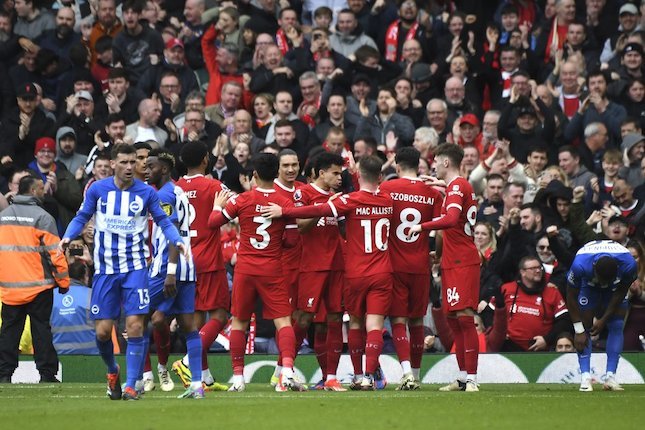 Catatan Menarik Duel Liverpool vs Brighton