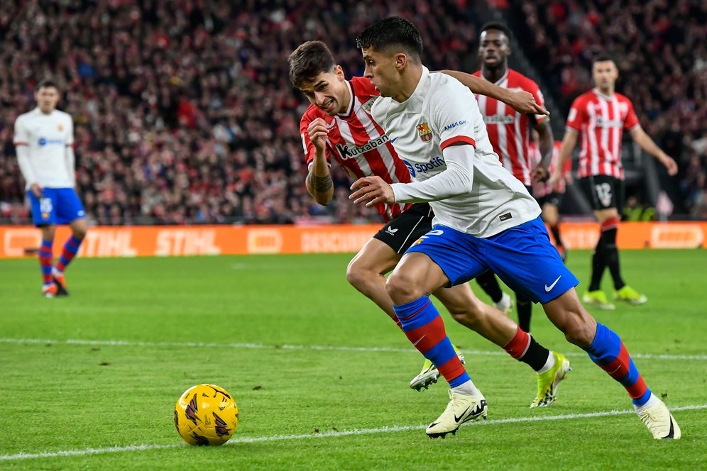 Man of the Match Athletic Bilbao vs Barcelona: Joao Cancelo