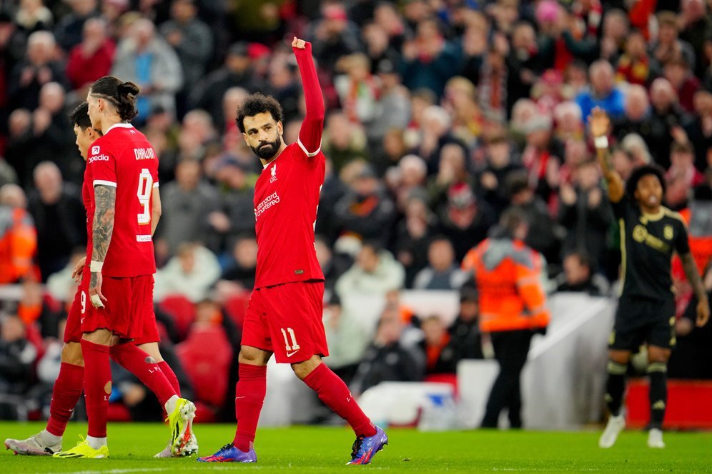Hasil Liverpool vs Sparta Praha: Skor 6-1 (Agg. 11-2) Hasil Liverpool vs Sparta Praha: Skor 6-1 (Agg. 11-2)