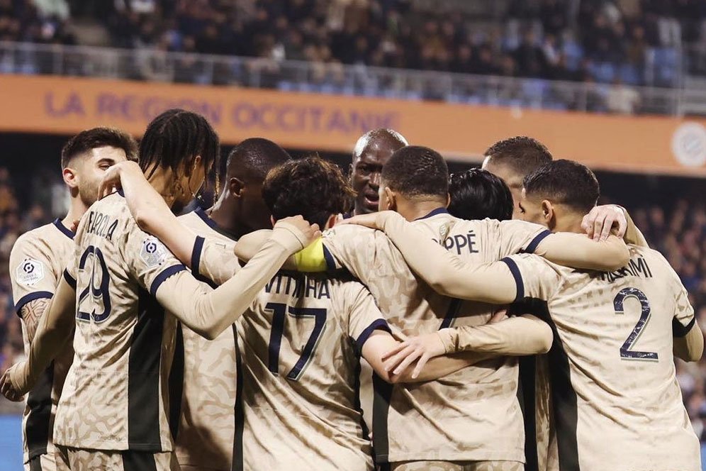 PSG 9, Montpellier 2