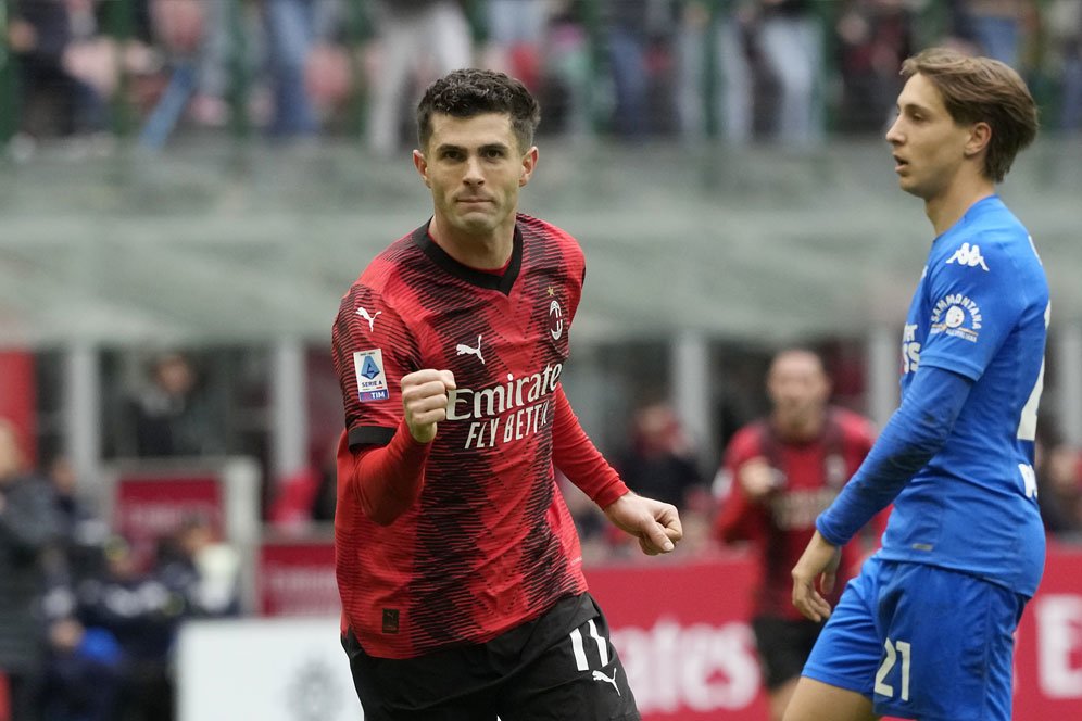 Man of the Match AC Milan vs Empoli: Christian Pulisic