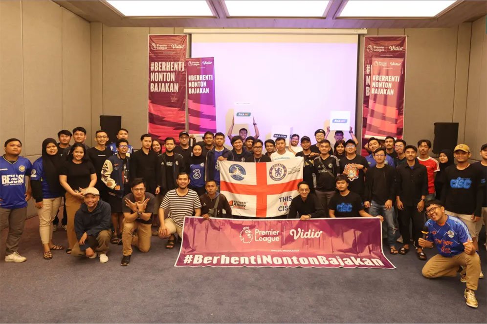 Fun! Begini Serunya Roaring Night Bareng CISC di Laga Brentford vs Chelsea