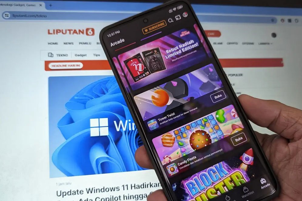 Sambil Nunggu Streaming Dimulai, Vidio Arcade Hadirkan Pengalaman Seru Main Game Berhadiah