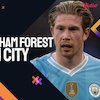 Link Live Streaming Premier League Nottingham Forest vs Man City 28 April 2024 di Vidio