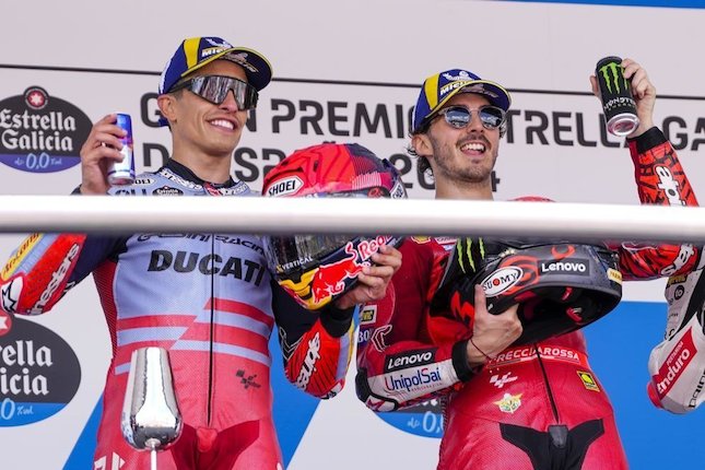 Senang Pecco Bagnaia dan Marc Marquez Sportif