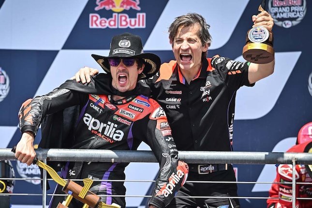 Maverick Vinales Berjuang Ketika Aprilia Terpuruk