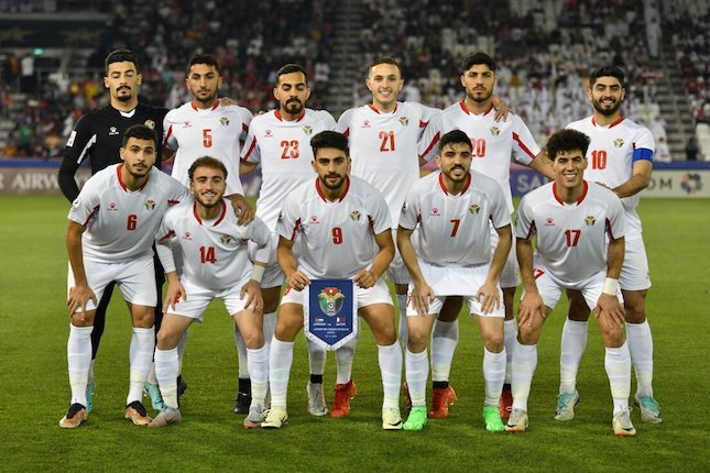 Starting XI Yordania U-23