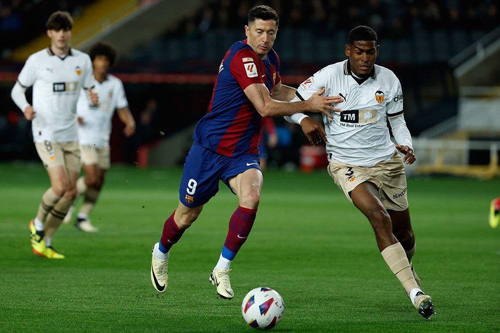 Man of the Match Barcelona vs Valencia: Robert Lewandowski