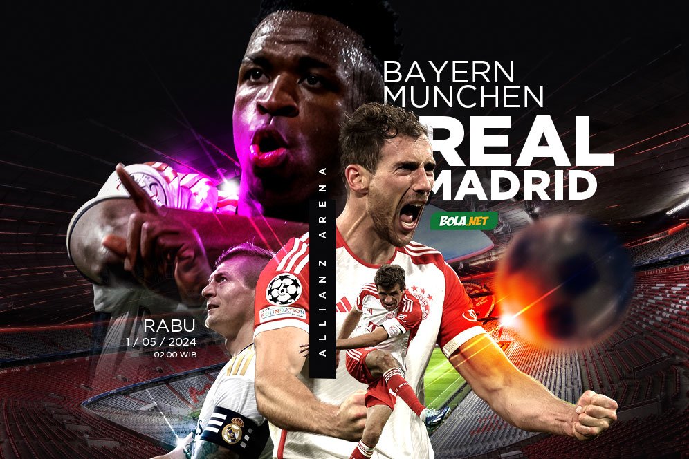 Link Live Streaming Liga Champions Bayern Munchen vs Real Madrid 1 Mei 2024 di Vidio