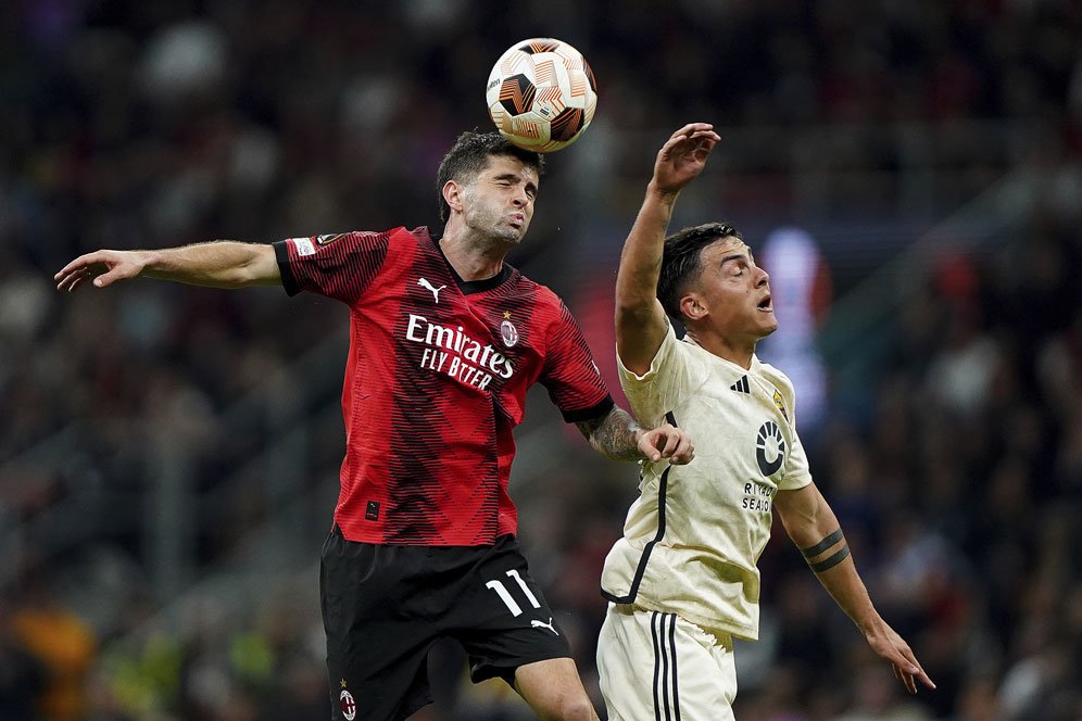 Pembelaan Pioli Soal Keputusannya yang tak Kunjung Mengganti Pulisic Kala Milan Duel Lawan Roma