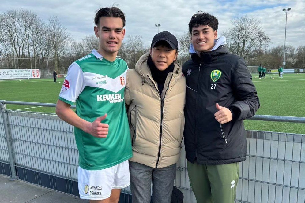 Shin Tae-yong Mengaku tak Tahu Indra Sjafri Temui 6 Pemain Keturunan untuk Timnas Indonesia U-20