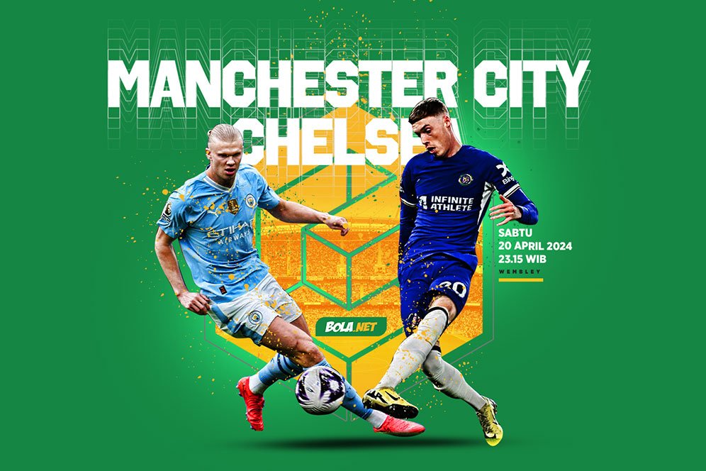 Link Nonton Live Streaming Semifinal FA Cup Manchester City vs Chelsea di Vidio