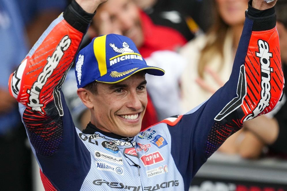 Podium Bareng Ducati, Marc Marquez: Terima Kasih Sudah Hormati Keputusanku, Honda!