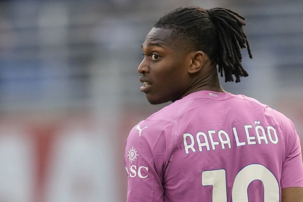 Rafael Leao Digosipkan akan Dijual ke MU, AC Milan: Kata Siapa Tuh?